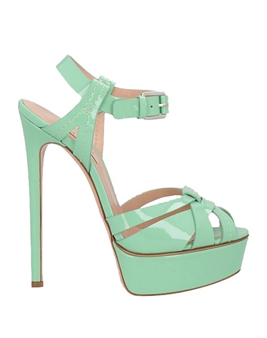 CASADEI Sandals Light green Leather