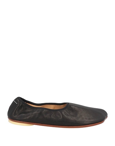 MM6 MAISON MARGIELA Ballet flats Black Leather