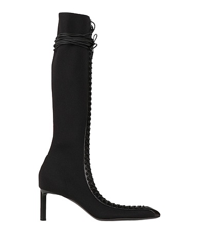 GIVENCHY Boots Black Textile fibers, Leather