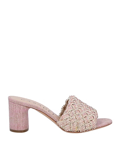 CASADEI Sandals ROSA Textile fibers