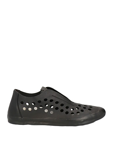 O.X.S. Sneakers Black Leather, Rubber