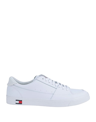TOMMY JEANS Sneakers White 100% Leather