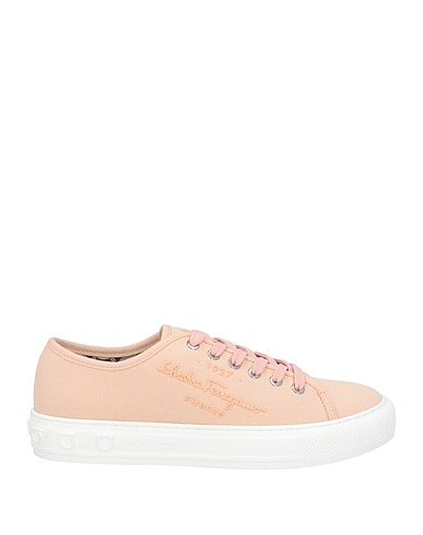 FERRAGAMO Sneakers Blush Textile fibers
