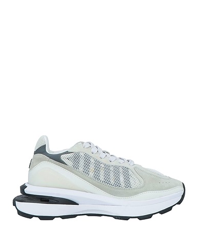 DSQUARED2 Sneakers Beige Calfskin, Textile fibers