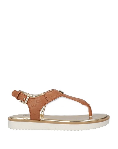 MICHAEL KORS KIDS Flip flops Tan Polyurethane