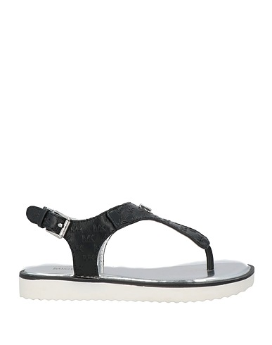 MICHAEL KORS KIDS Flip flops Black Textile fibres