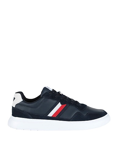 TOMMY HILFIGER Sneakers Navy 56% Leather, 44% Polyurethane