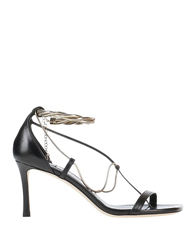 JIMMY CHOO Sandals Black Leather