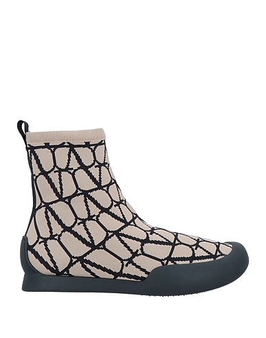 VALENTINO GARAVANI Sneakers Beige Textile fibers