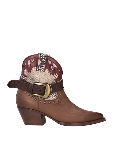 MARIA CRISTINA Stiefelette Braun Leder