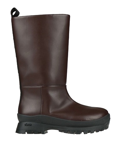 STELLA McCARTNEY Boots Dark brown Textile fibers