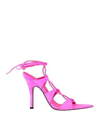 THE ATTICO Sandals Pink Leather