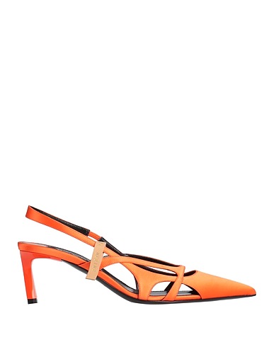SERGIO ROSSI Zapato de salón Naranja Fibras sintéticas
