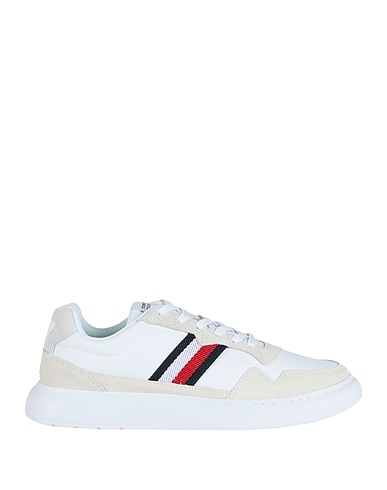 TOMMY HILFIGER Sneakers White 56% Leather, 44% Polyurethane