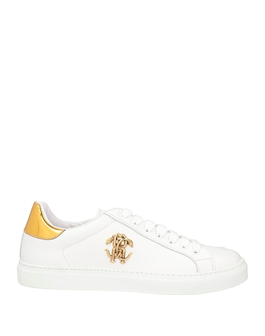 ROBERTO CAVALLI Sneakers White Calfskin