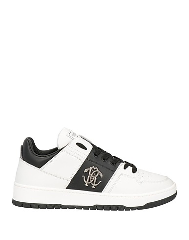 ROBERTO CAVALLI Sneakers White Calfskin