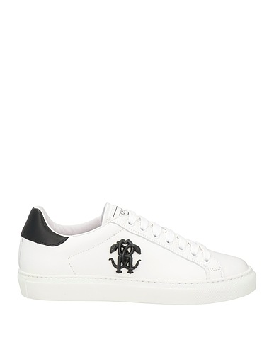 ROBERTO CAVALLI Sneakers White Calfskin