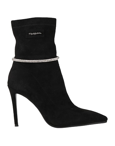 GAI MATTIOLO Ankle boot Black Textile fibres
