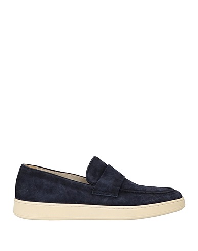 CORVARI Loafers Midnight blue Leather