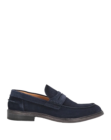 CORVARI Loafers Midnight blue Leather
