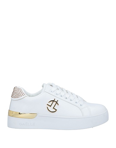 GAëLLE Paris Sneakers White Textile fibers