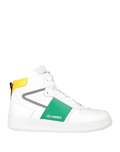 LES HOMMES Sneakers White Leather