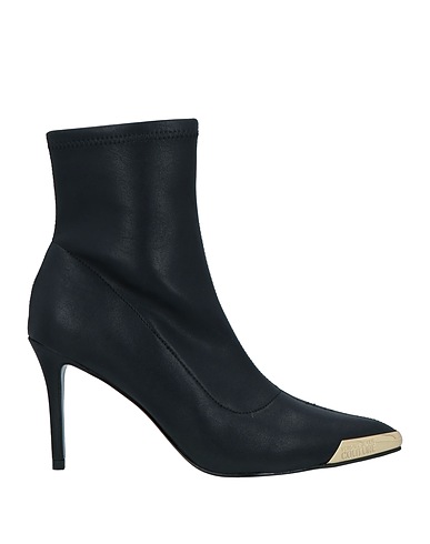 VERSACE JEANS COUTURE Μποτάκι Μαύρο Ίνες υφασμάτων