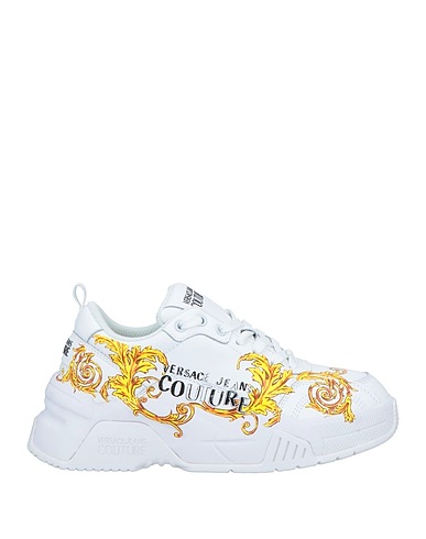 VERSACE JEANS COUTURE スニーカー ホワイト 革（なめし加工）