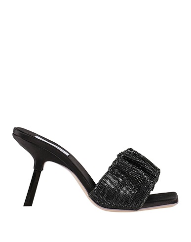 SEBASTIAN Milano Sandals Black Textile fibres