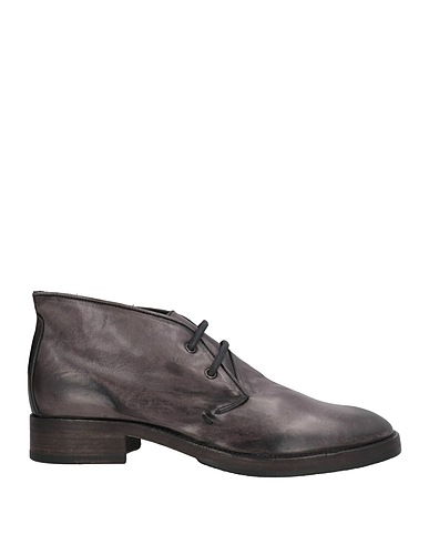 ORMEDA Stiefelette Braungrau Leder