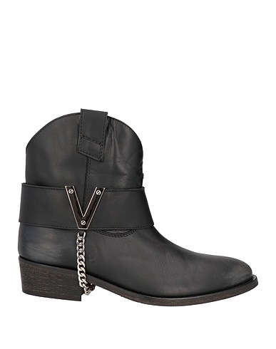 VIA ROMA 15 Ankle boot Black Leather