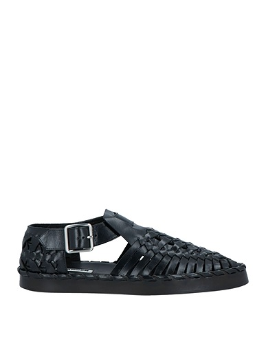 JIL SANDER Sandals Black Leather