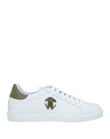 ROBERTO CAVALLI Sneakers White Calfskin
