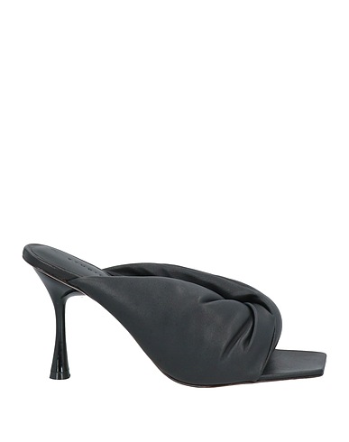 STUDIO AMELIA Sandals Black Leather