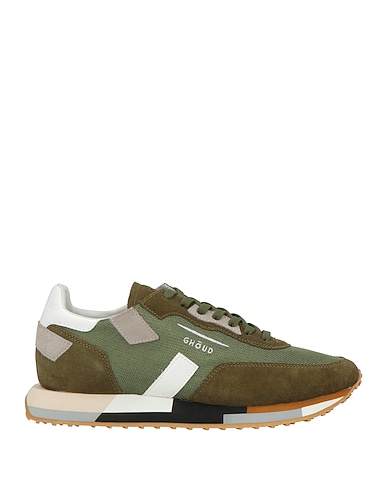 GHŌUD Venice Sneakers RUSH Military green Leather, Textile fibres, Synthetisches Material