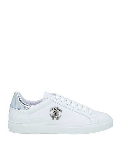 ROBERTO CAVALLI Sneakers White Leather