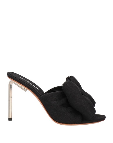 OFF-WHITE™ Sandali Nero Fibre tessili