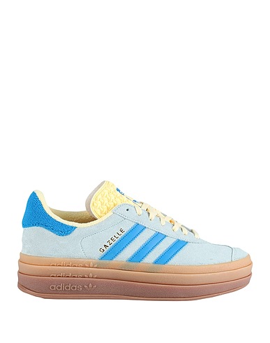 ADIDAS ORIGINALS Sneakers GAZELLE BOLD W
 Bleu ciel Cuir, Fibres synthétiques