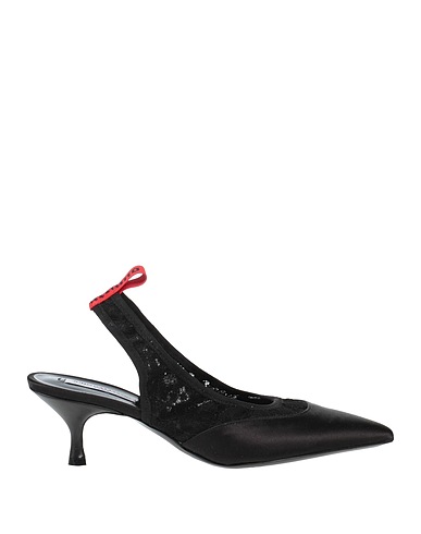 JOHN GALLIANO Pump Black Textile fibers
