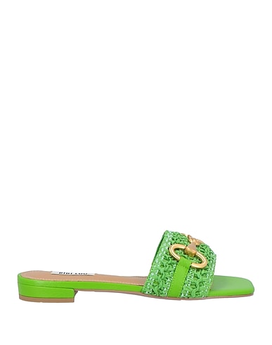 BIBI LOU Sandals Green Textile fibres