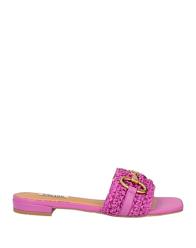 BIBI LOU Sandals Mauve Textile fibers