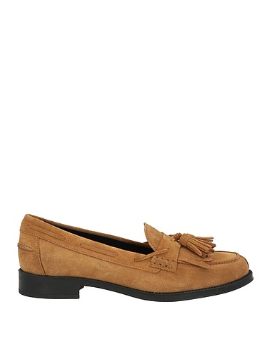 TOD'S Loafers Khaki Leather