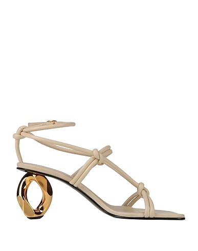 JW ANDERSON Sandals Beige Leather