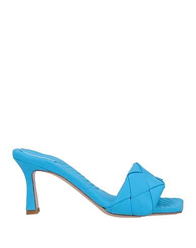 G.P. PER NOY BOLOGNA Sandals Azure Leather