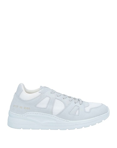 WOMAN by COMMON PROJECTS Sneakers Light grey Leather, Textile fibres