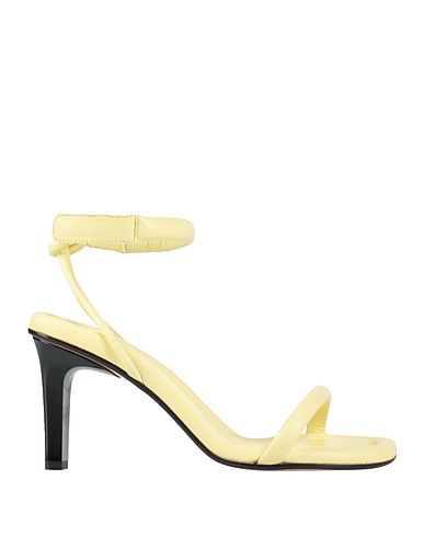 ISABEL MARANT Sandals Pastel yellow Lambskin