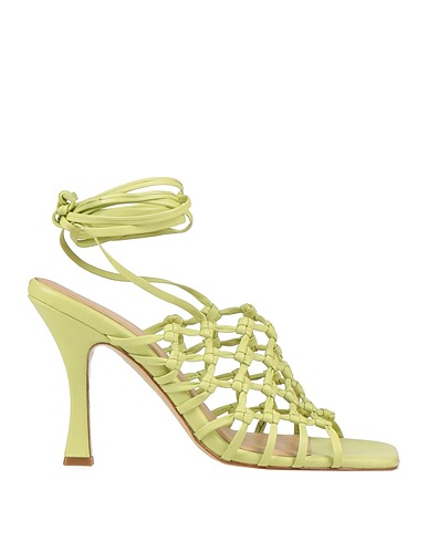 PINKO Sandals Sage green Leather