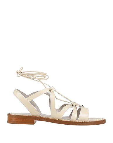 GUGLIELMO ROTTA Sandals Ivory Leather