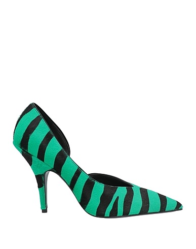 PATRIZIA PEPE Pump Emerald green Leather