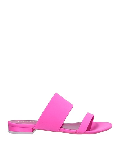 MARIæN Sandals Fuchsia Textile fibers